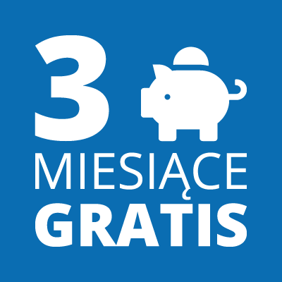 3 miesiące gratis 3 miesiące gratis